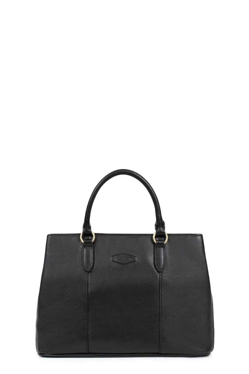 Sac porté main 2 poignées - Cuir