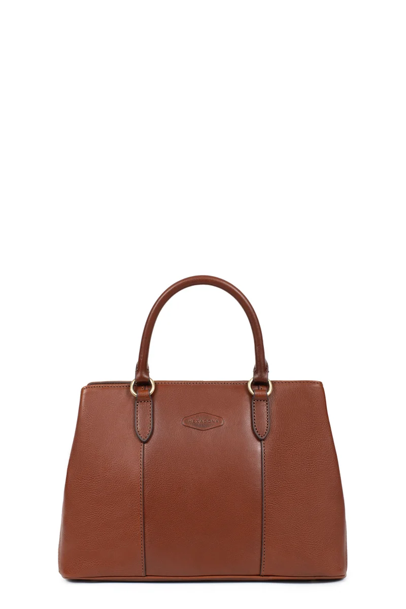 Sac porté main 2 poignées - Cuir