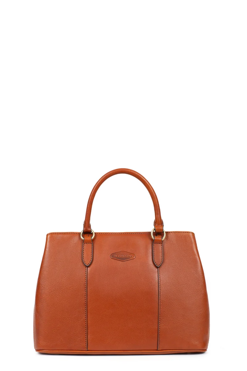 Sac porté main 2 poignées - Cuir