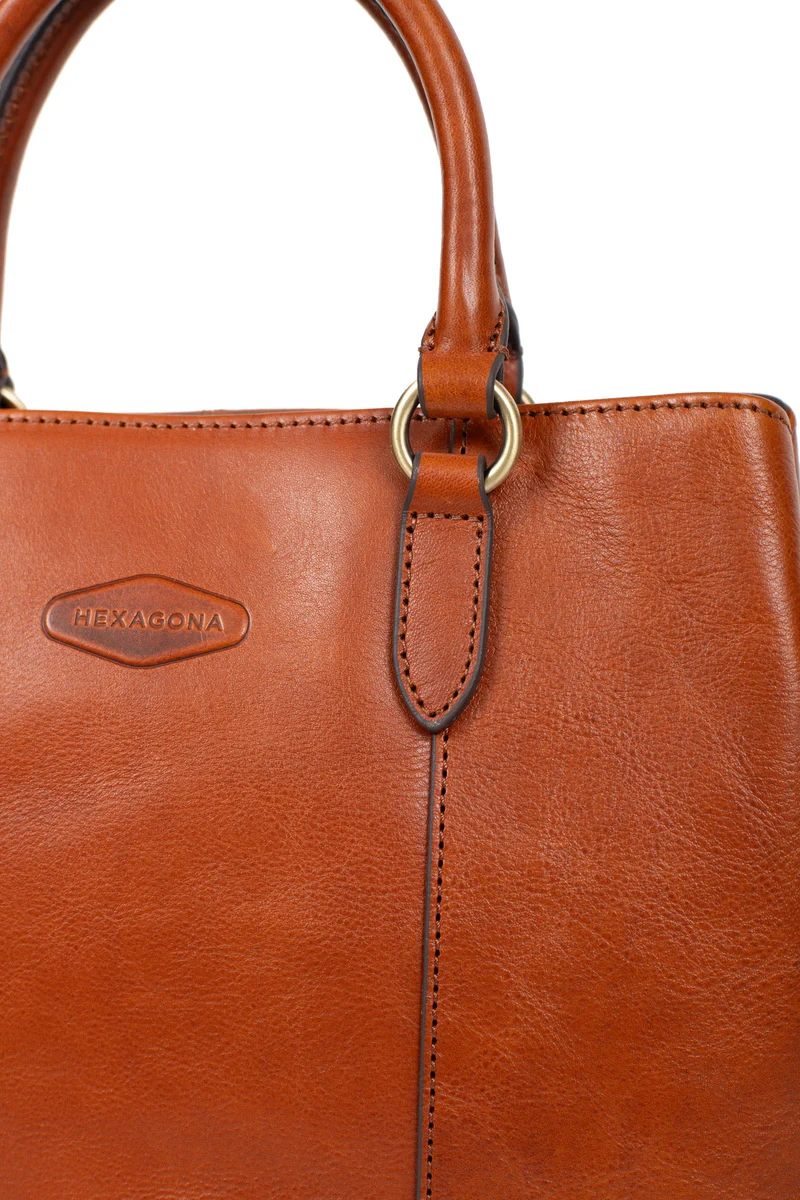 Sac porté main 2 poignées - Cuir