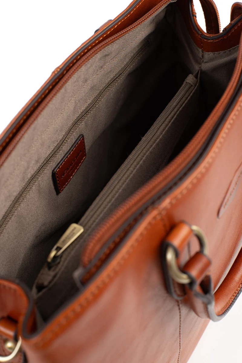Sac porté main 2 poignées - Cuir