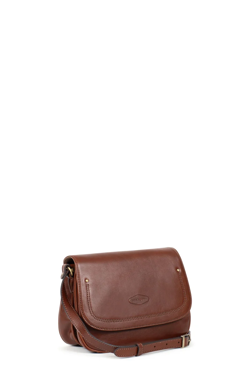 Sac porté travers - Cuir