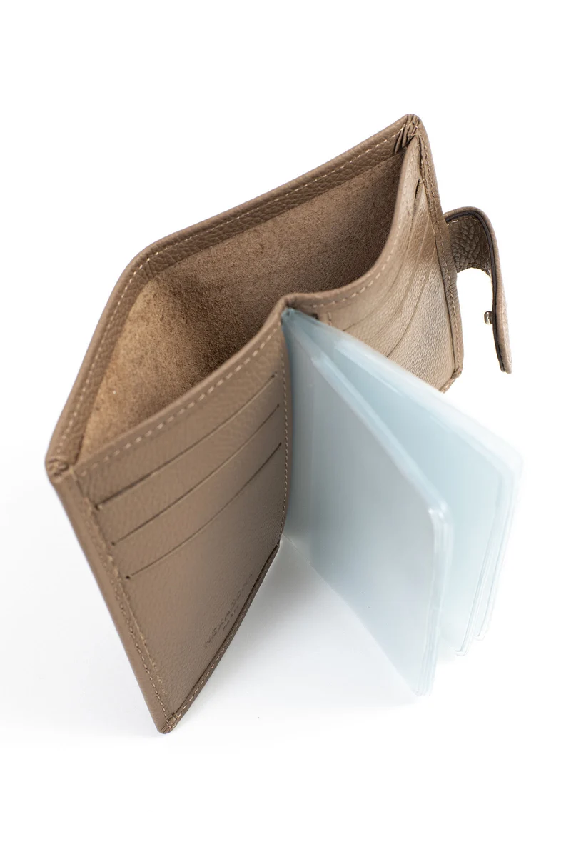 Porte-cartes - 1 volet - Cuir