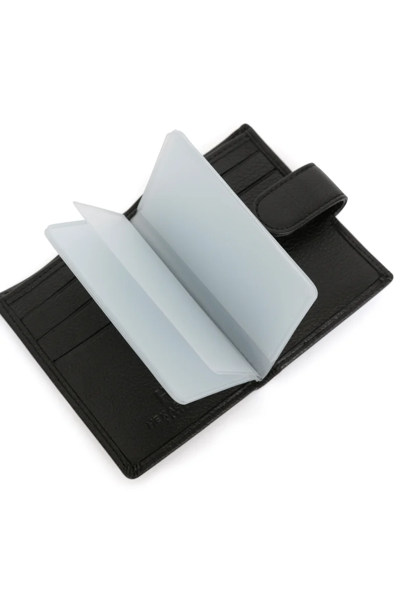 Porte-cartes - 1 volet - Cuir
