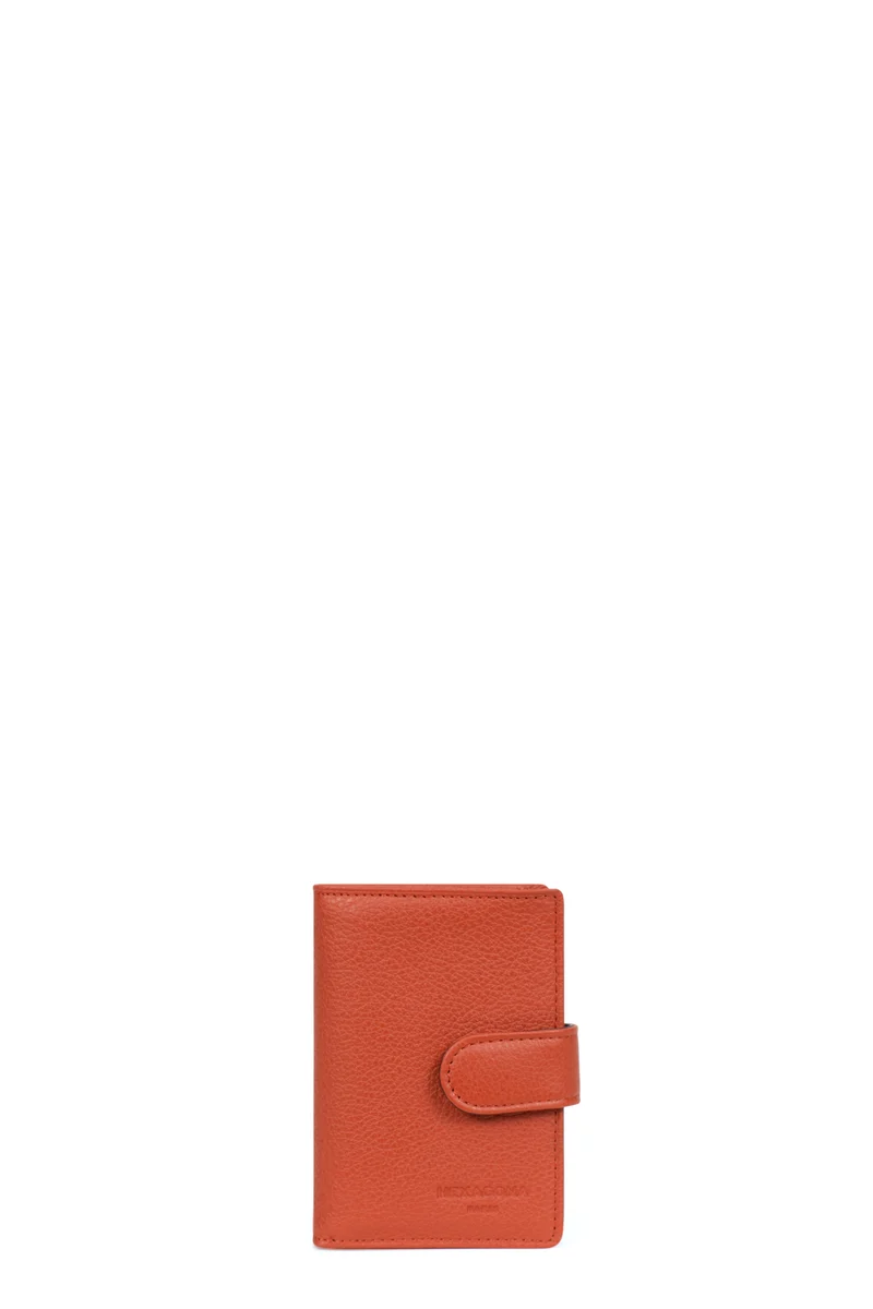 Porte-cartes - 1 volet - Cuir