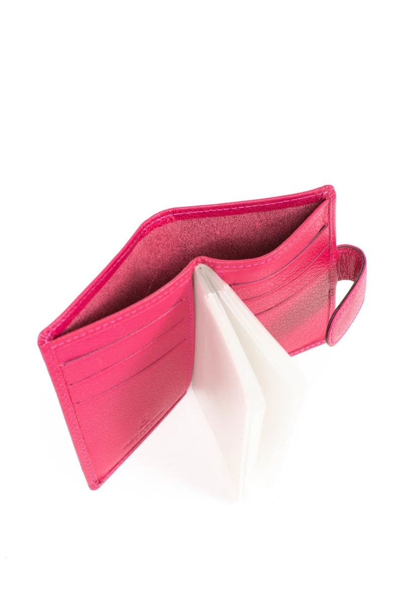Porte-cartes - 1 volet - Cuir