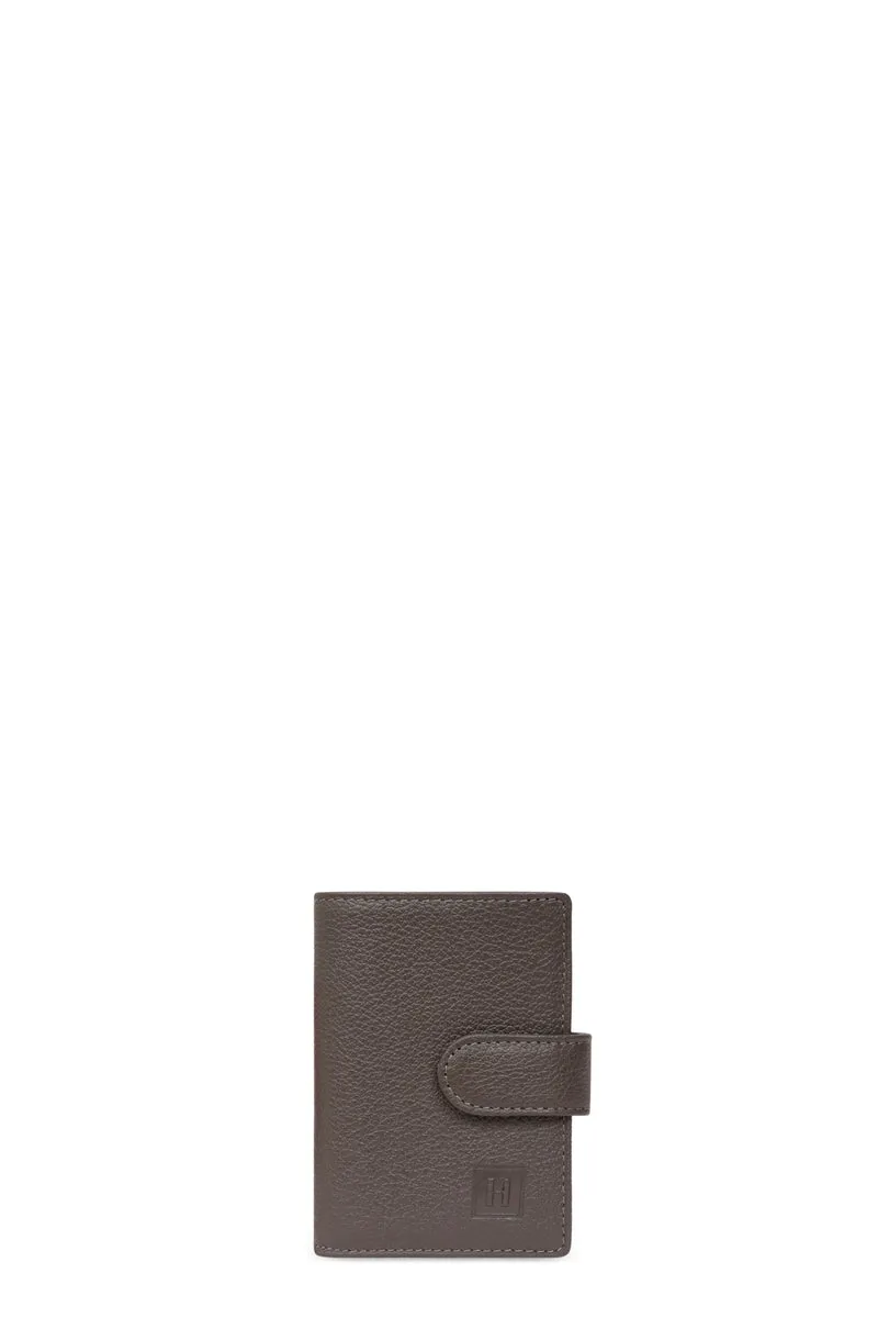 Porte-cartes - 1 volet - Cuir