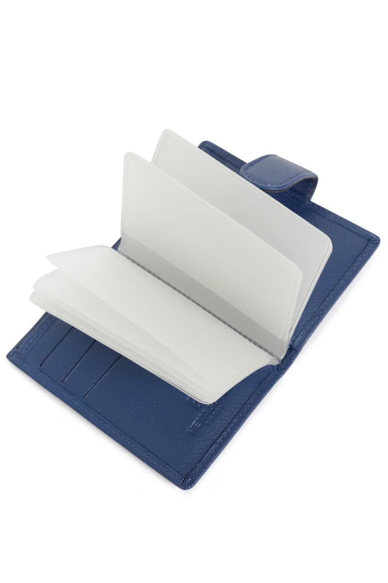 Porte-cartes - 1 volet - Cuir