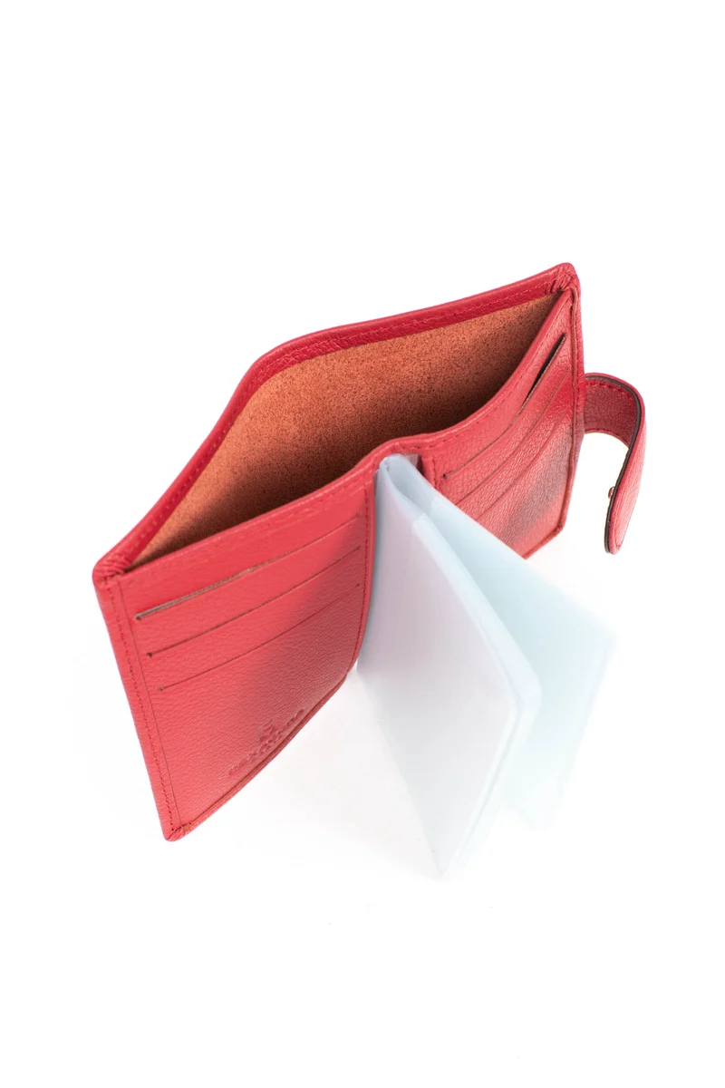 Porte-cartes - 1 volet - Cuir