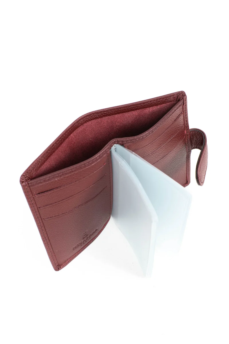 Porte-cartes - 1 volet - Cuir