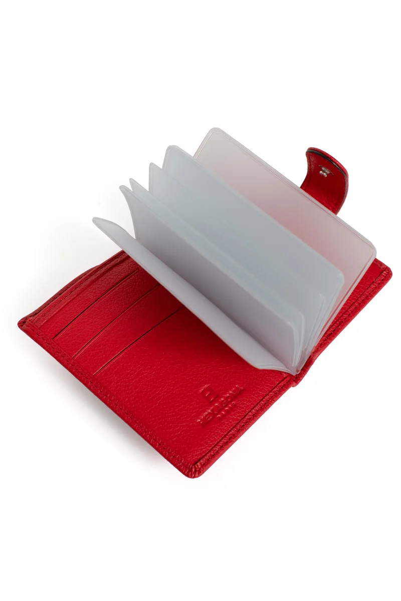 Porte-cartes - 1 volet - Cuir