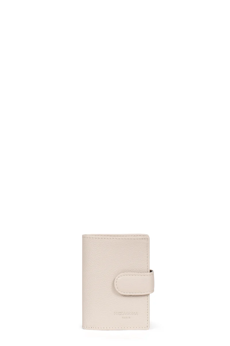 Porte-cartes - 1 volet - Cuir