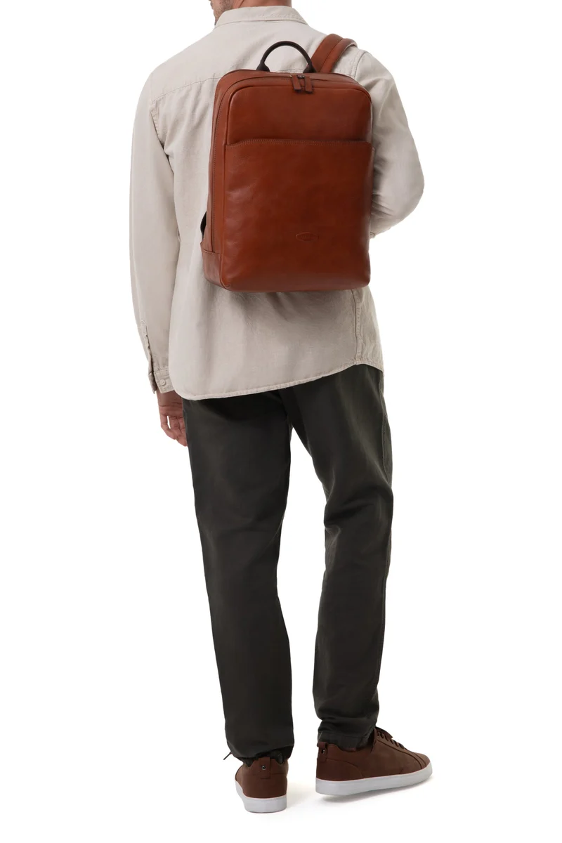 Sac à dos - 15" & A4 - Cuir