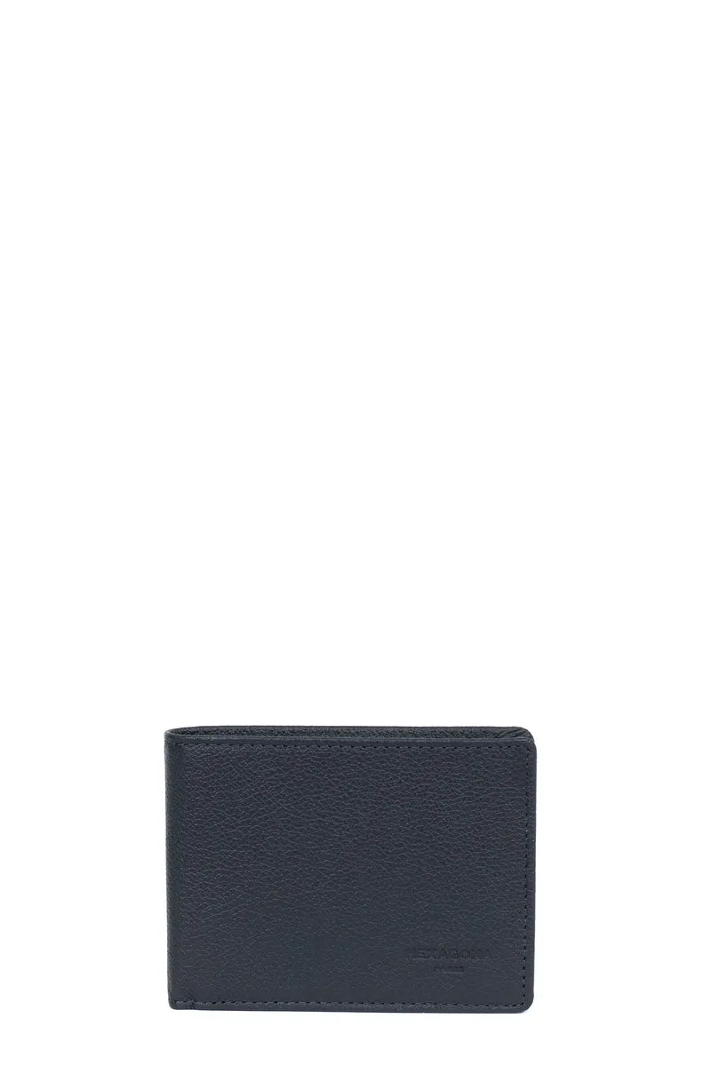 Portefeuille italien - 2 volets - Stop RFID - Cuir de vachette