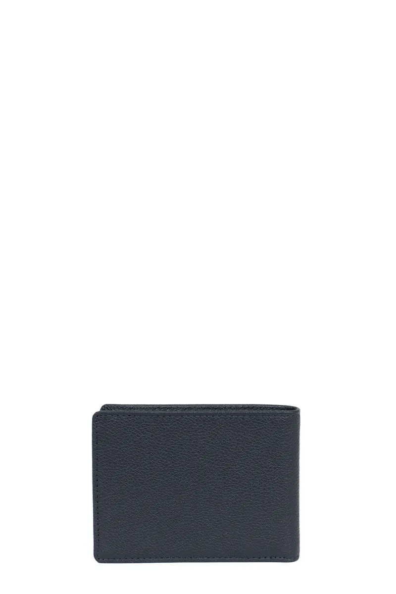 Portefeuille italien - 2 volets - Stop RFID - Cuir de vachette