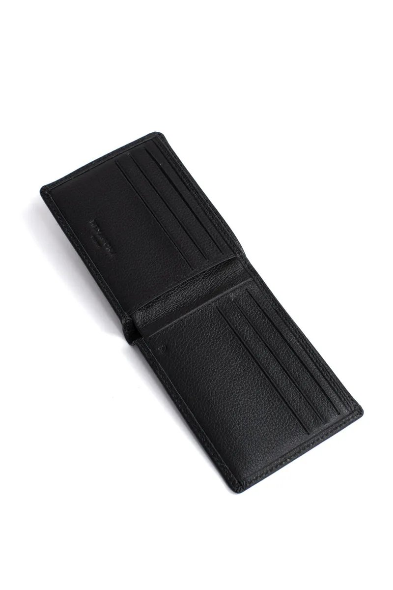 Portefeuille italien - 1 volet - Stop RFID - Cuir de vachette