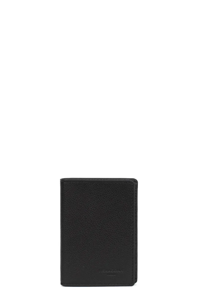 Portefeuille européen - 1 volet - Stop RFID - Cuir de vachette