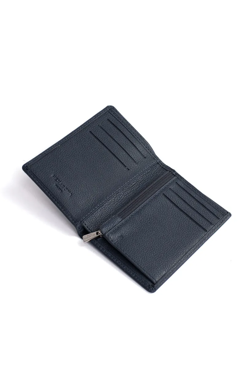 Portefeuille européen - 1 volet - Stop RFID - Cuir de vachette