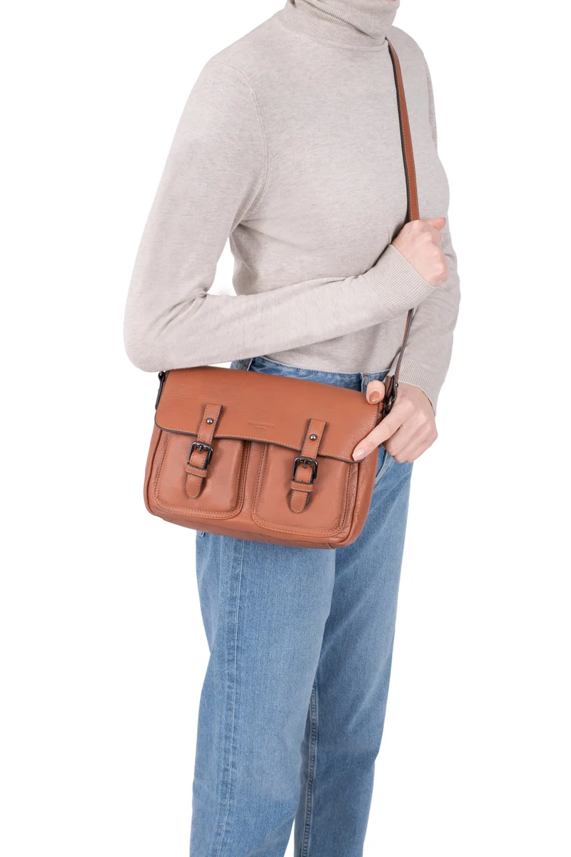 Sac porté travers - Cuir