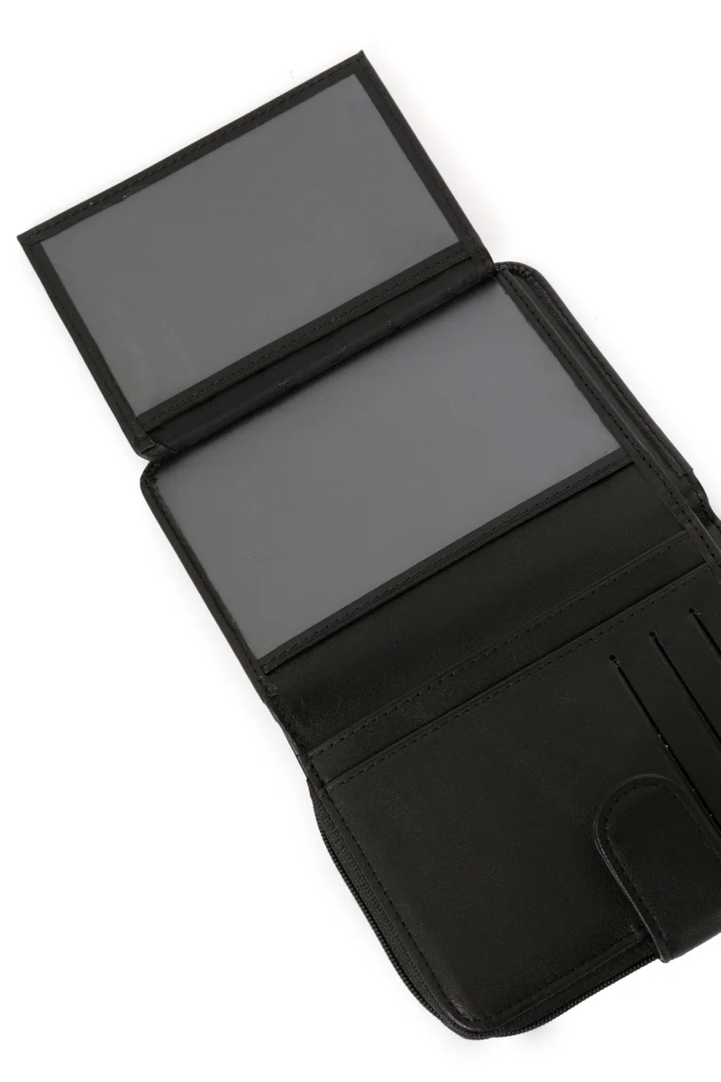 Portefeuille - 2 volets - Cuir