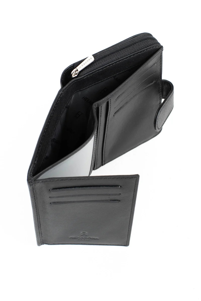 Portefeuille - 2 volets - Cuir