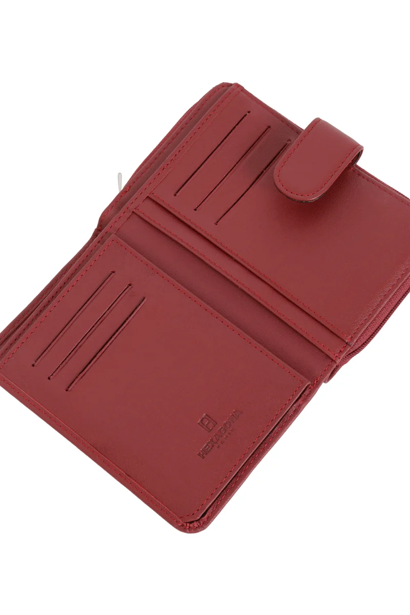 Portefeuille - 2 volets - Cuir