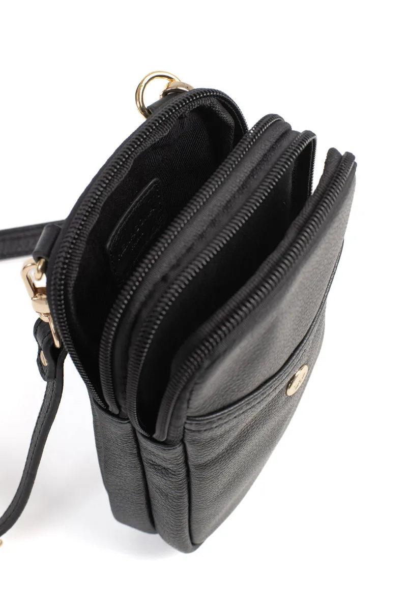 Pochette téléphone - Cuir