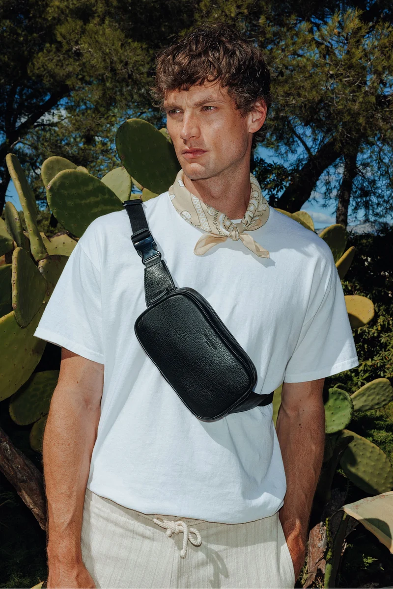 Sac banane - Cuir