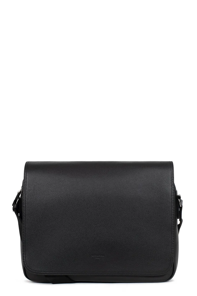 Gibecière - 13" & A4 - Cuir de vachette