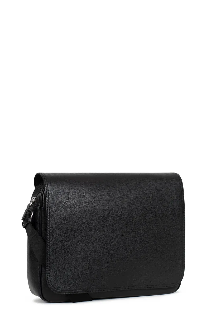 Gibecière - 13" & A4 - Cuir de vachette