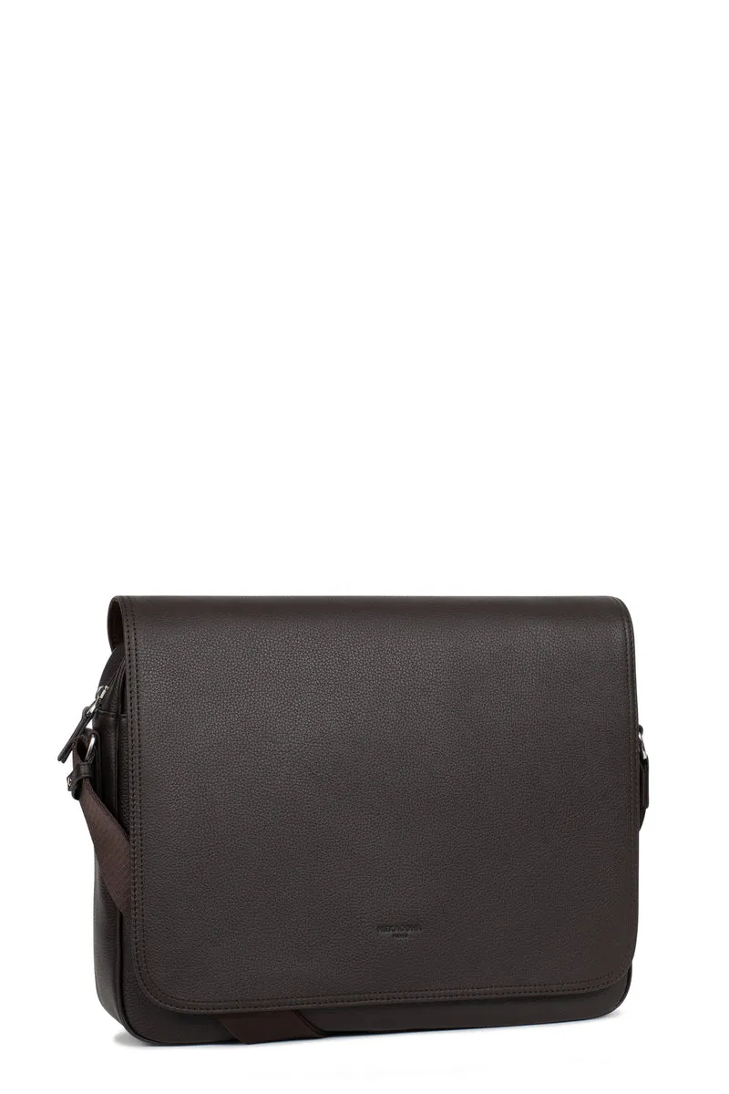 Gibecière - 13" & A4 - Cuir de vachette