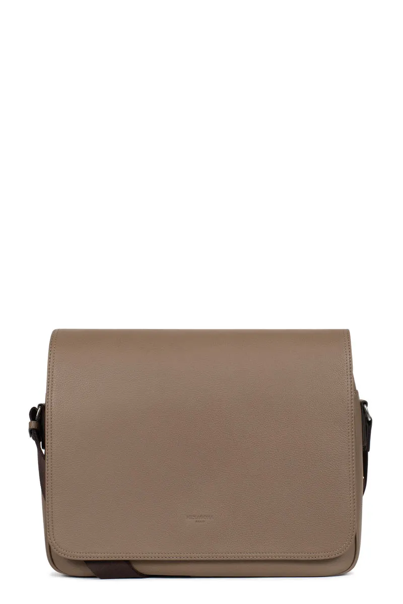 Gibecière - 13" & A4 - Cuir de vachette