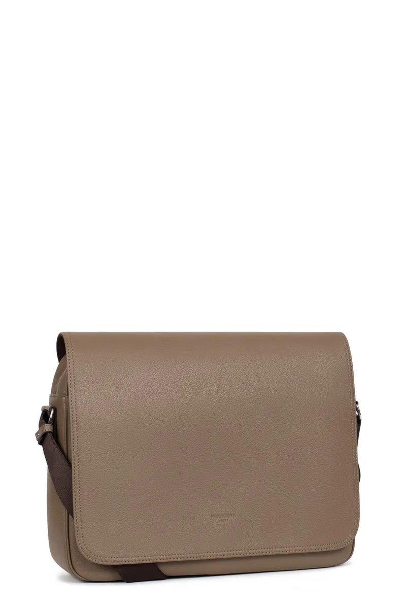 Gibecière - 13" & A4 - Cuir de vachette