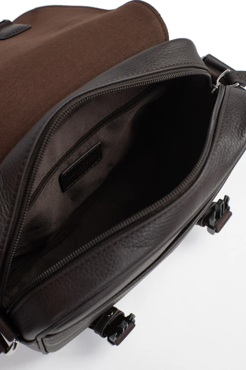 Sac reporter - Cuir de vachette
