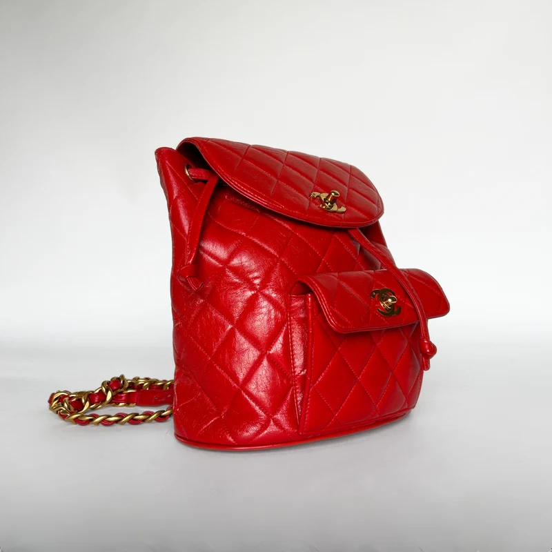 Chanel Duma Sac à dos en cuir d'agneau