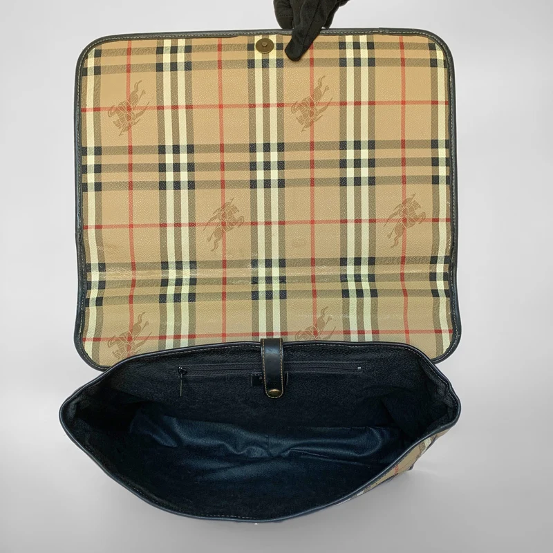Burberry Tote Bag Toile Monogram
