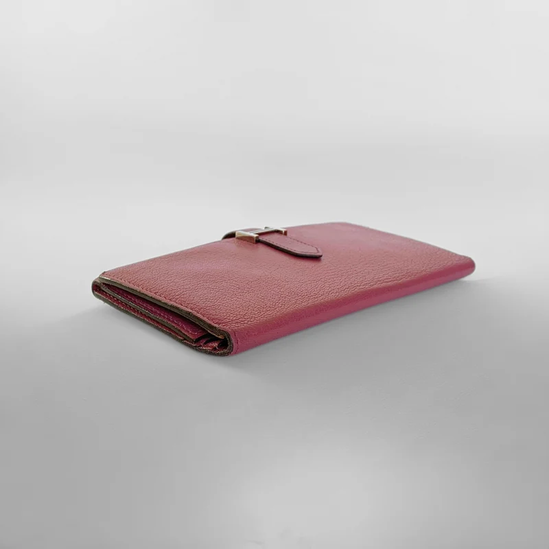 Hermès Bearn Portefeuille Epsom Cuir