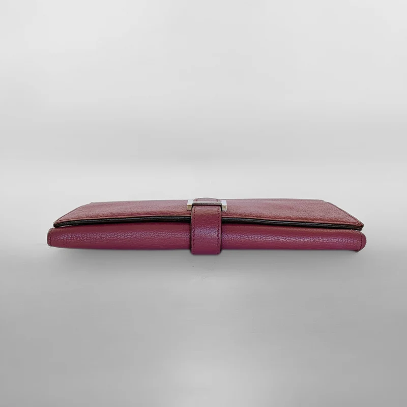 Hermès Bearn Portefeuille Epsom Cuir