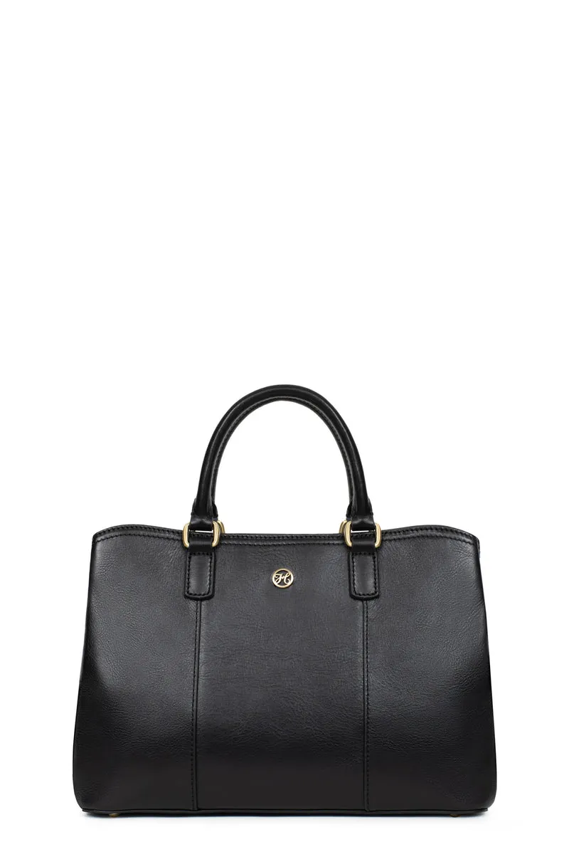 Sac porté main 2 poignées - Cuir