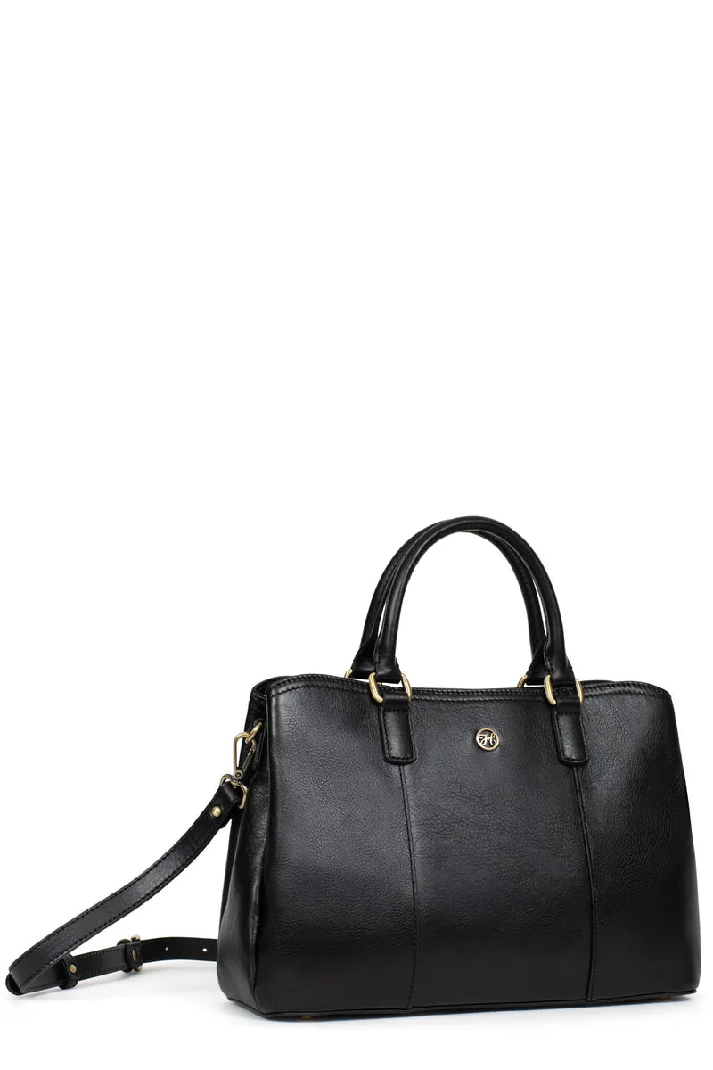 Sac porté main 2 poignées - Cuir