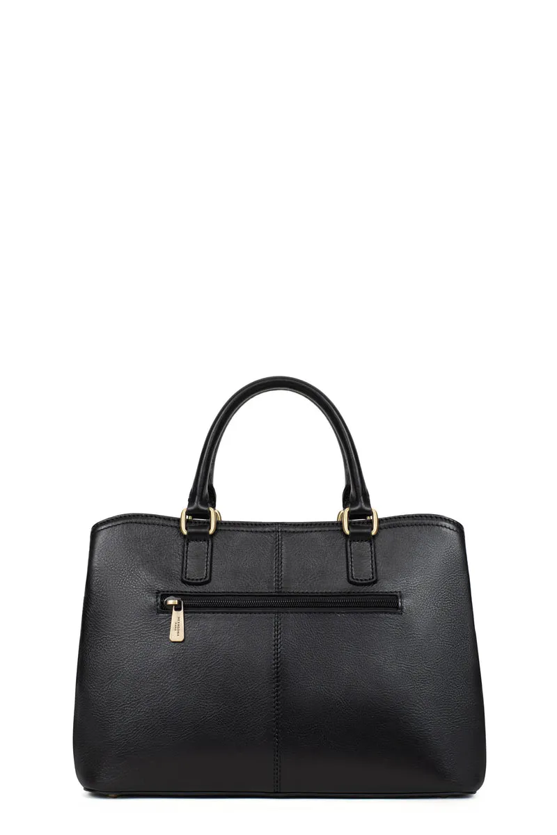 Sac porté main 2 poignées - Cuir