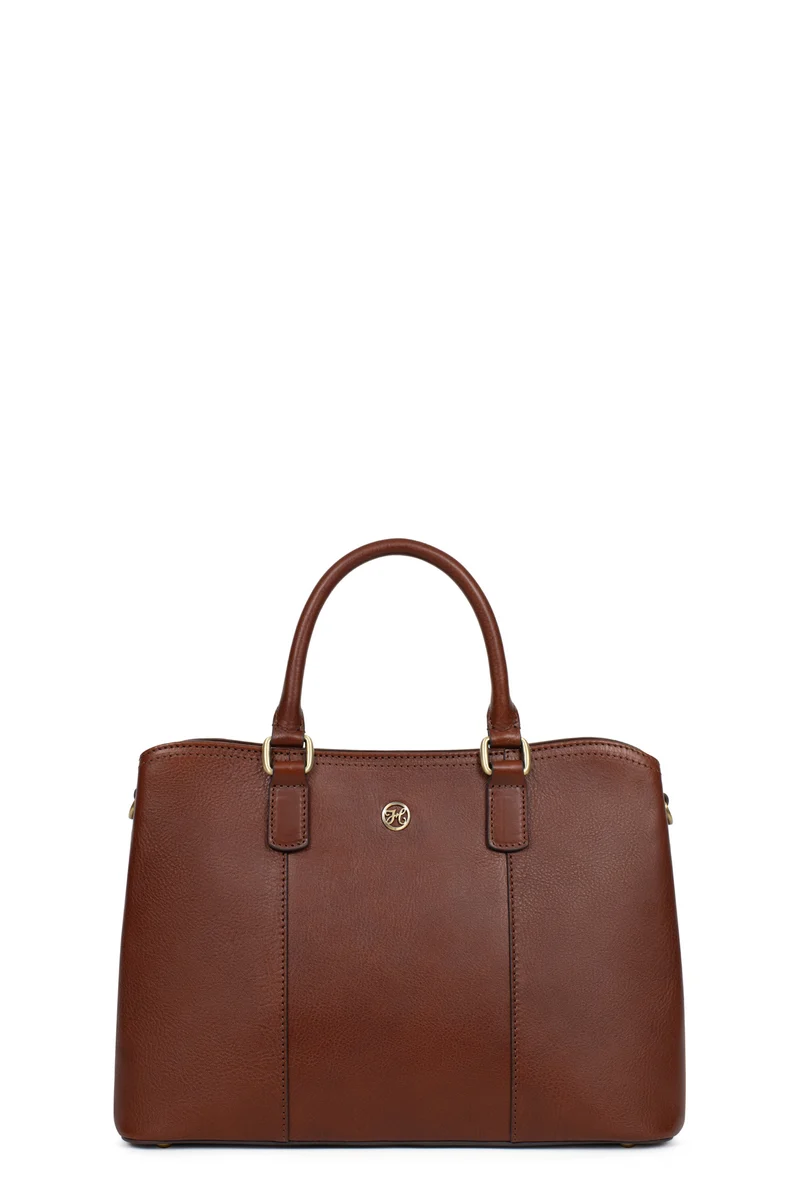 Sac porté main 2 poignées - Cuir