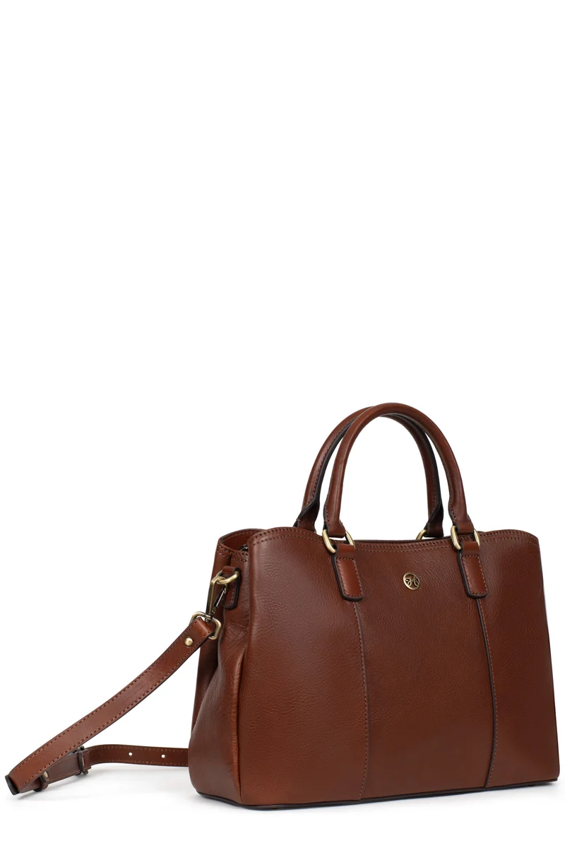 Sac porté main 2 poignées - Cuir