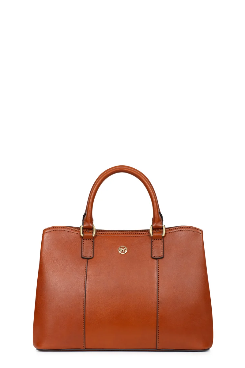 Sac porté main 2 poignées - Cuir