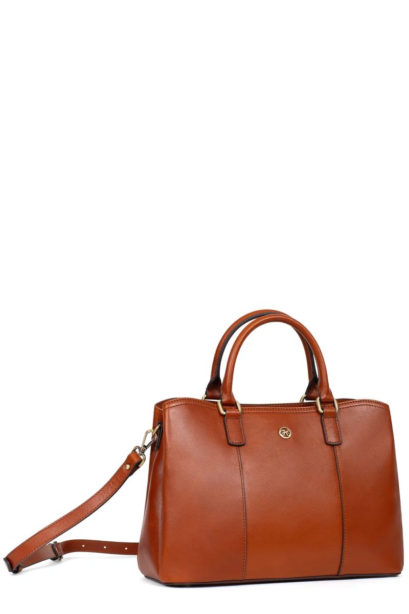 Sac porté main 2 poignées - Cuir