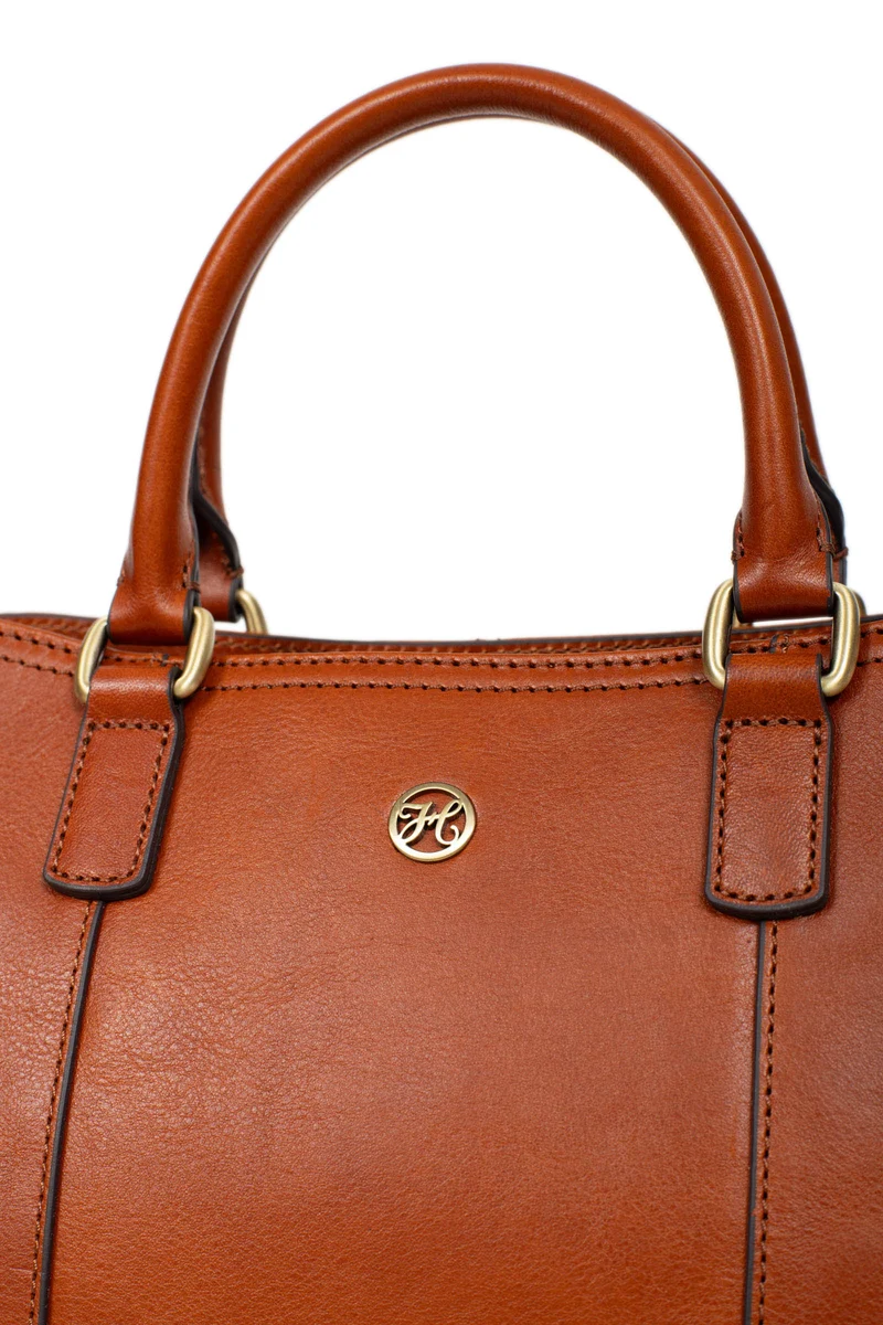 Sac porté main 2 poignées - Cuir