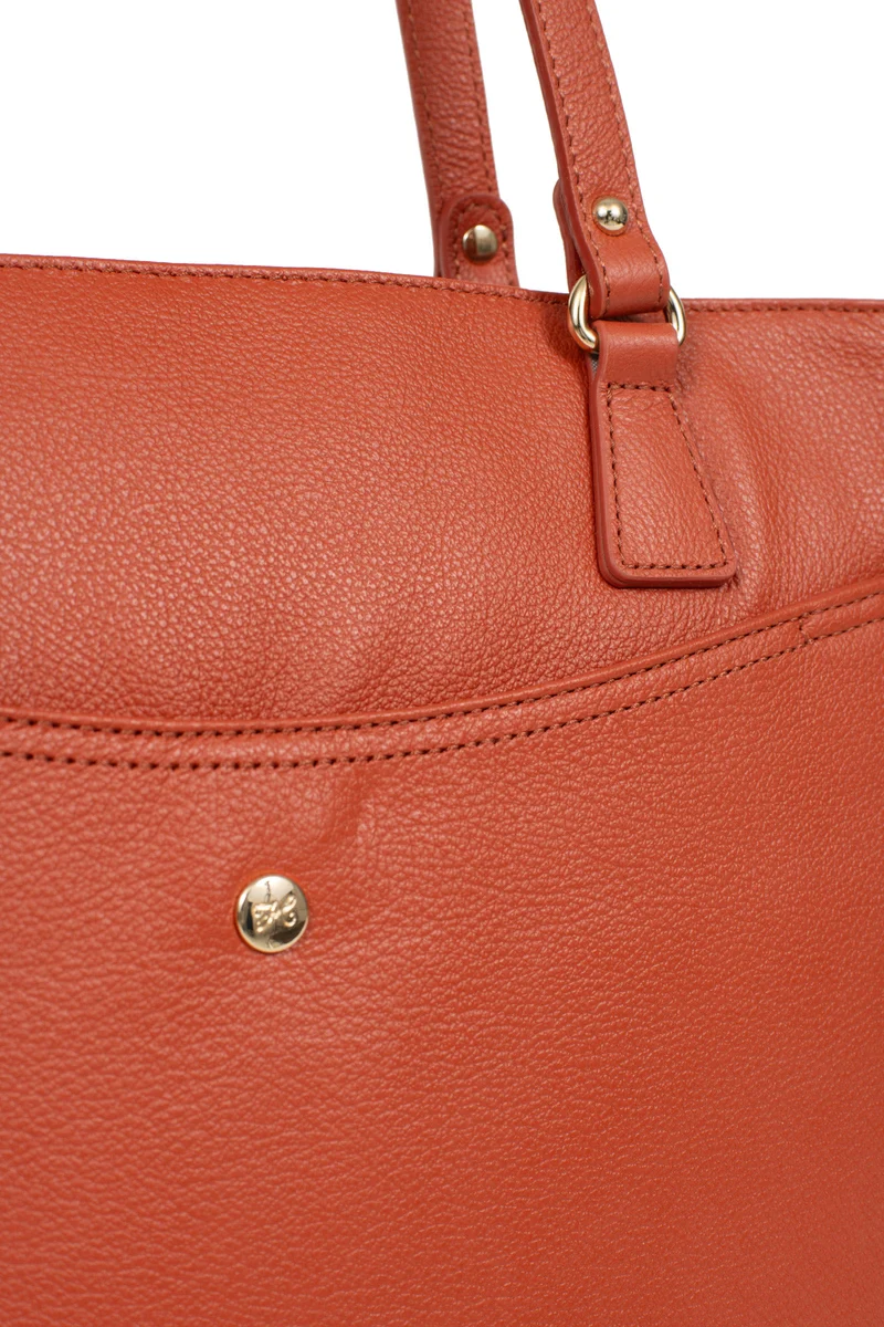 Sac porté épaule 2 anses - A4 - Cuir
