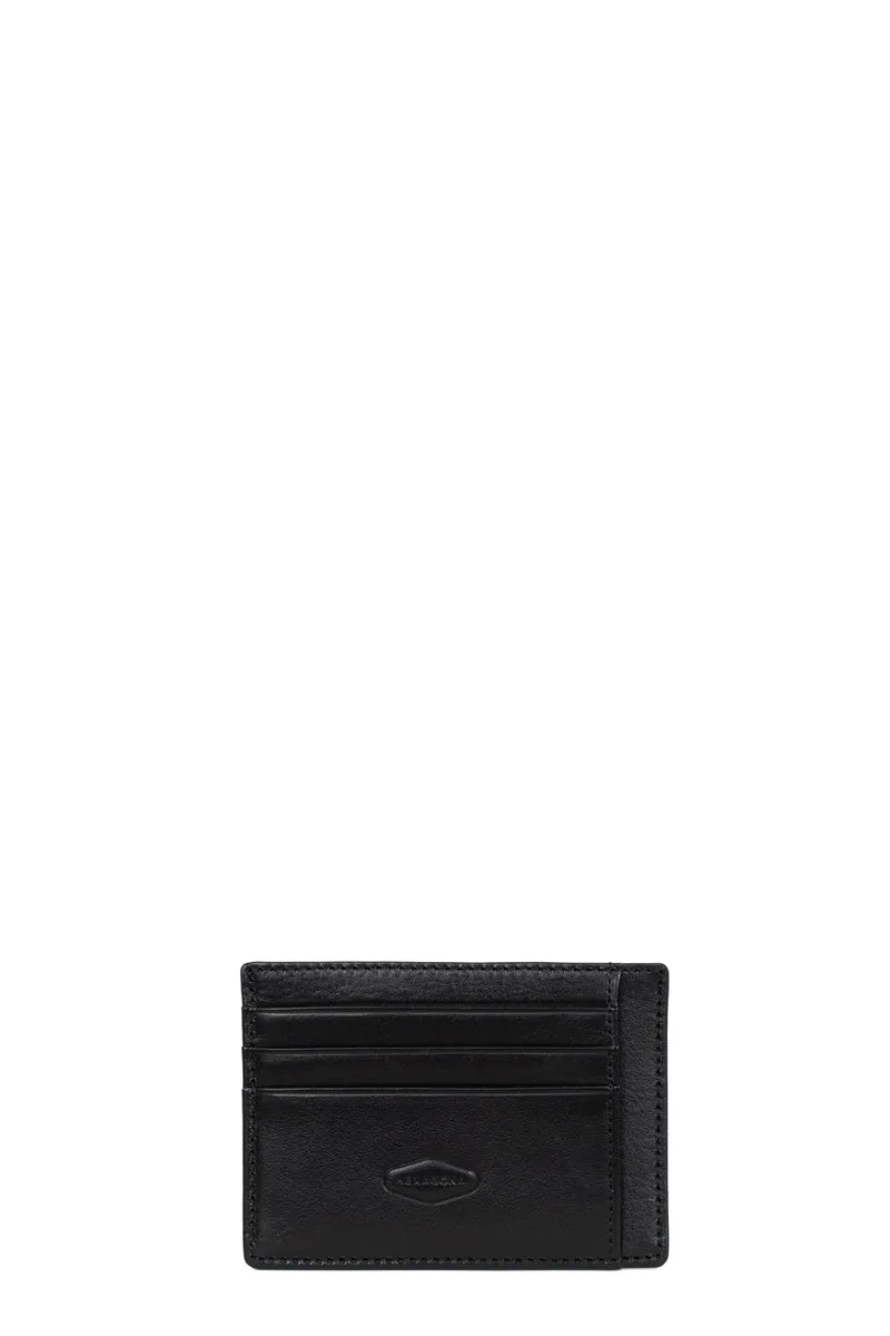 Porte-cartes - 1 volet - Stop RFID - Cuir de vachette