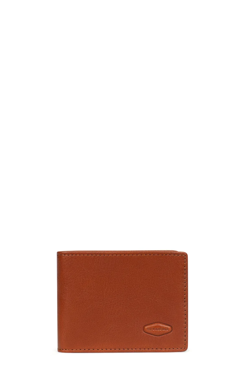 Portefeuille italien - 1 volet - Stop RFID - Cuir de vachette