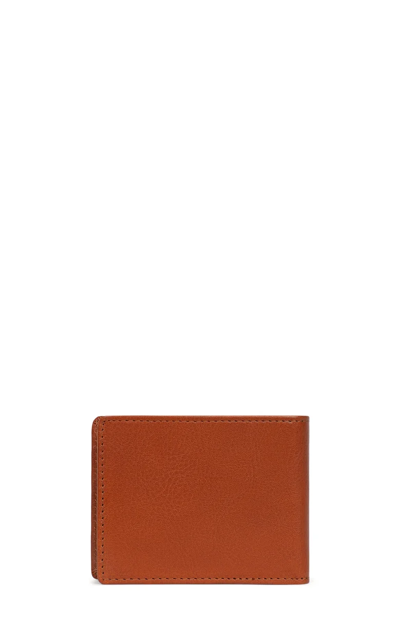 Portefeuille italien - 1 volet - Stop RFID - Cuir de vachette